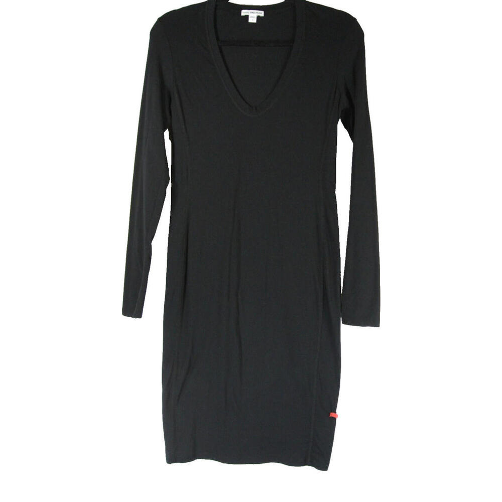 New, James Perse Solid-Colored Jersey T-Shirt Dre… - image 2